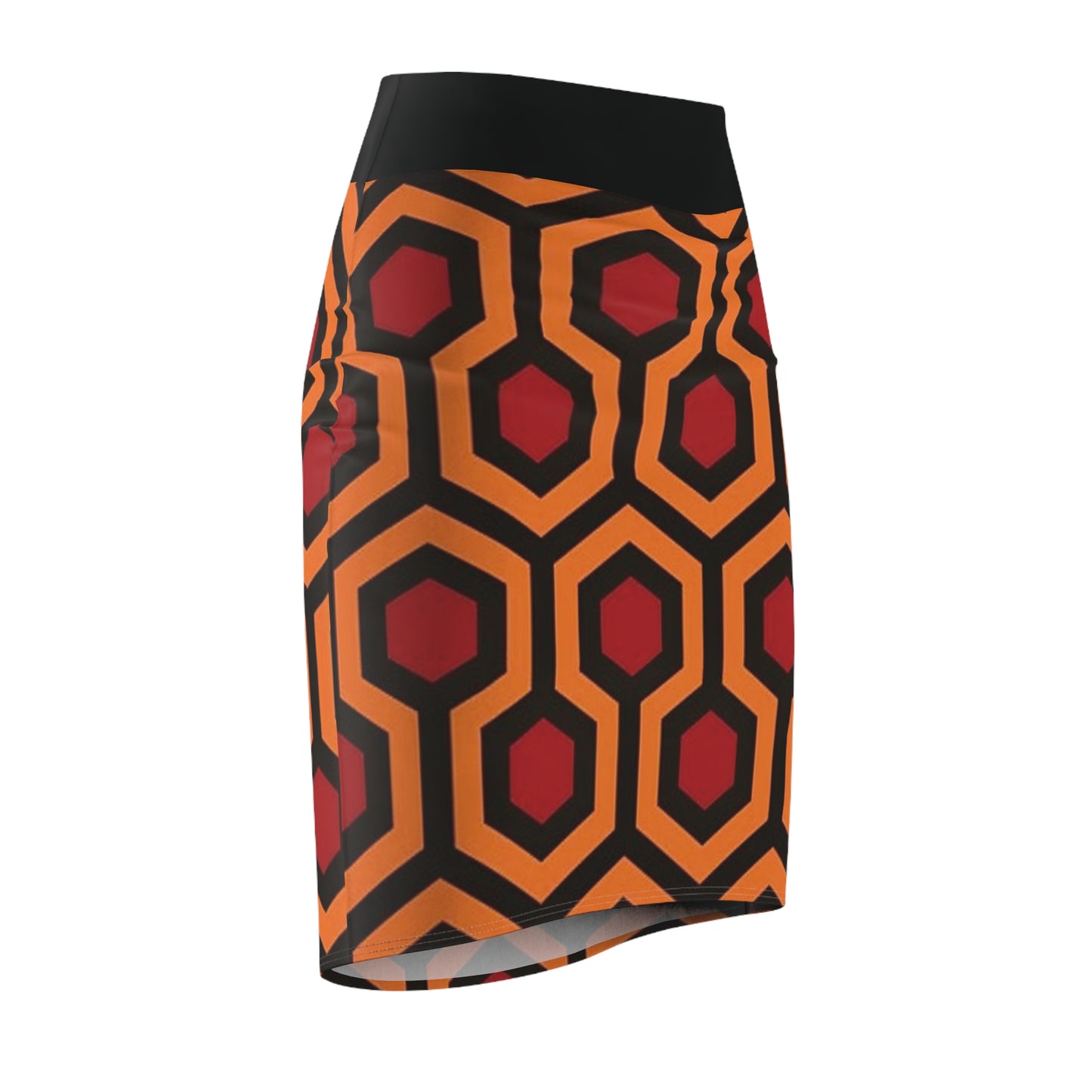 Pencil Skirt - The Shining Overlook Hotel Carpet Print