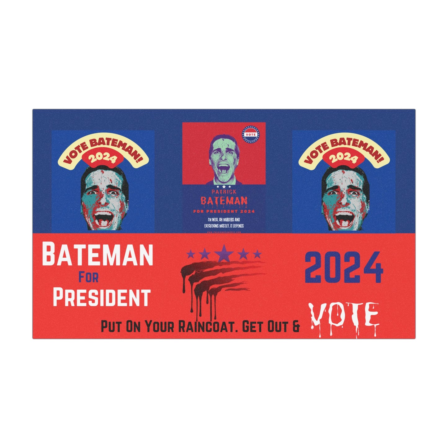 American Psycho Pres 2024 Assorted Styles/Sizes Car Magnets