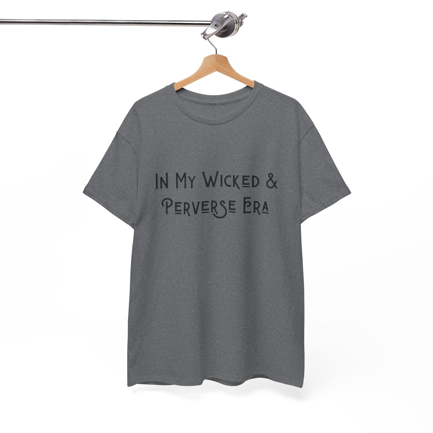 Wicked & Perverse Era Tshirt, Halloween tee, Funny graphic tees, women shirt, men's shirt