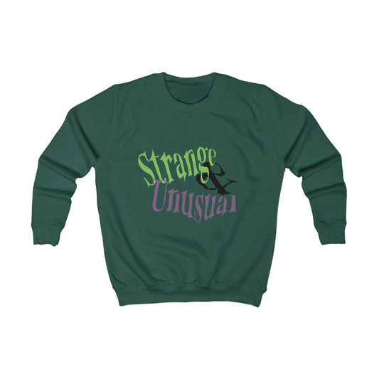 Beetlejuice Strange &amp; Unusual Minimalistisches Kinder Sweatshirt