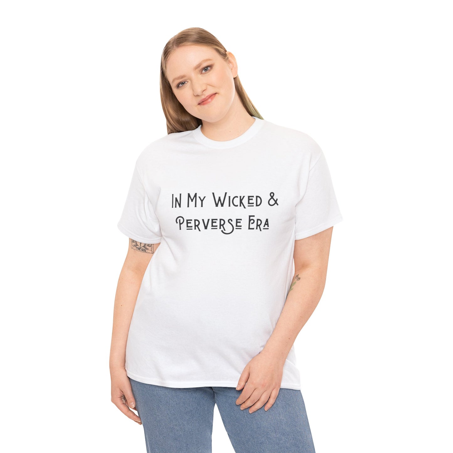 Wicked & Perverse Era Tshirt, Halloween tee, Funny graphic tees, women shirt, men's shirt